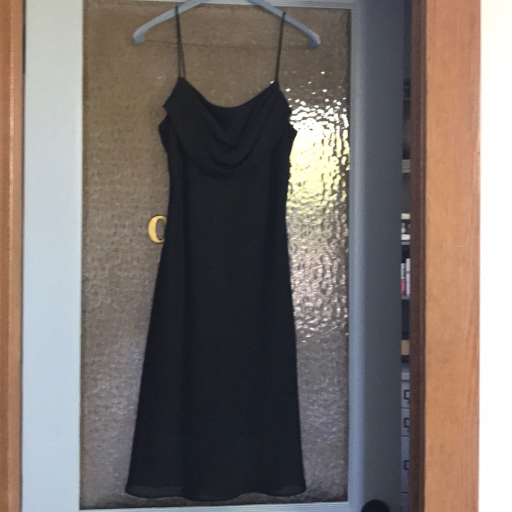Black cocktail dress